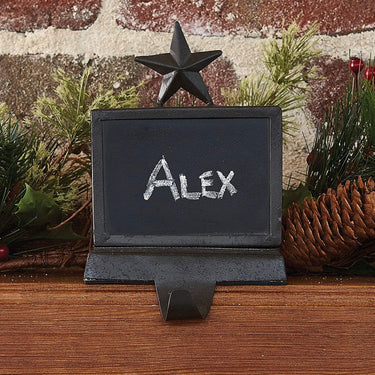 Chalkboard Stocking Hanger - Iron Set of 2 Park Designs - The Fox Decor